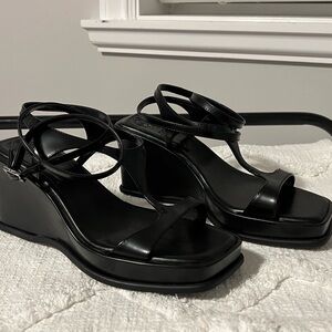 Vince Camuto Strappy Wedge Sandals